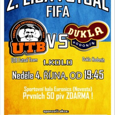 Pivovar Hrádek partnerem UTB futsal týmu